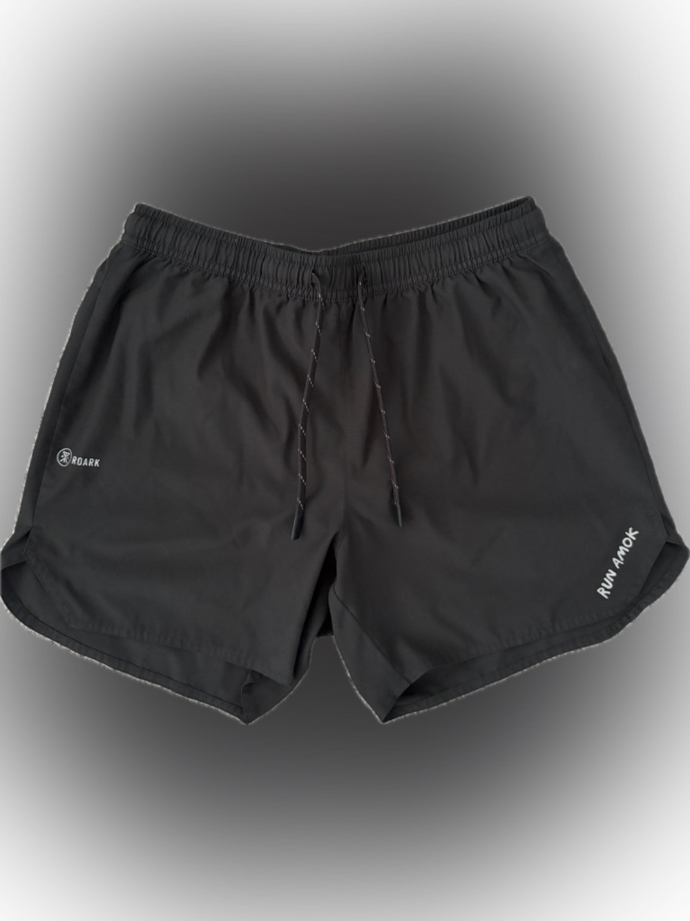 Roark Men’s Baja 5” Running Shorts - Black - Small